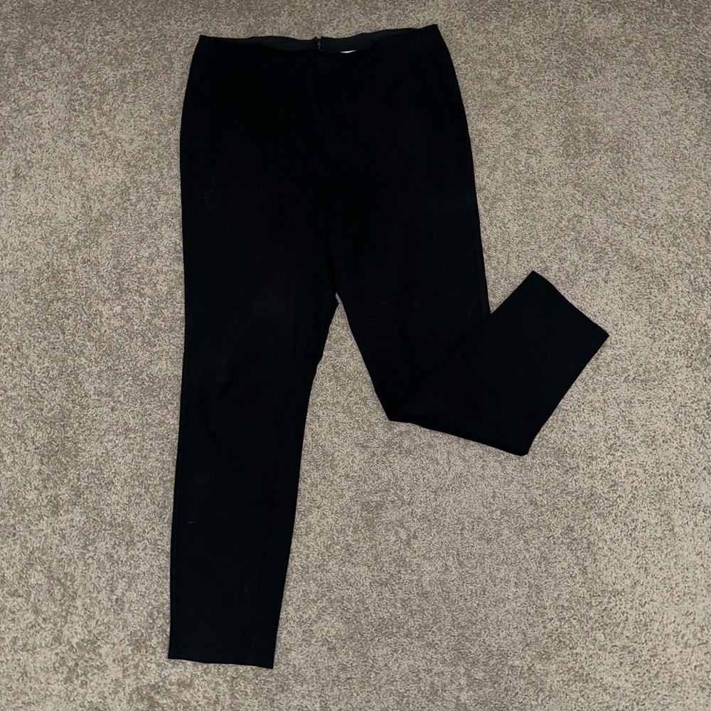 Nordstrom Black Straight-Leg Pants